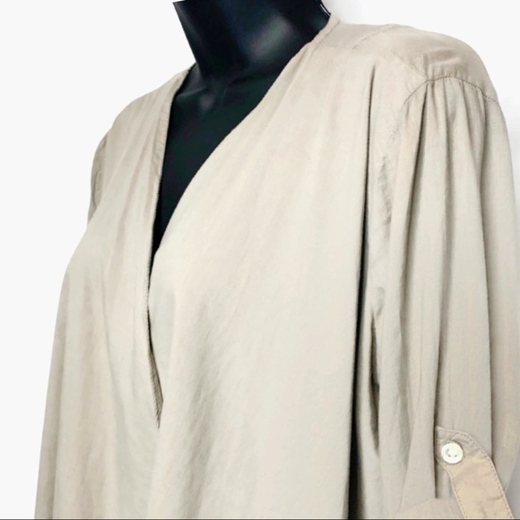 Standard James Perse Open Cardigan Clay Sz 1 EUC - Picture 2 of 7